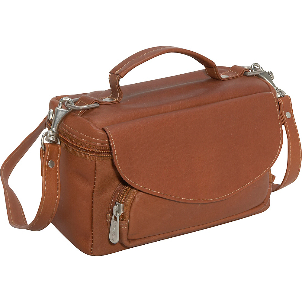Piel Deluxe Carry All Camera Bag Saddle