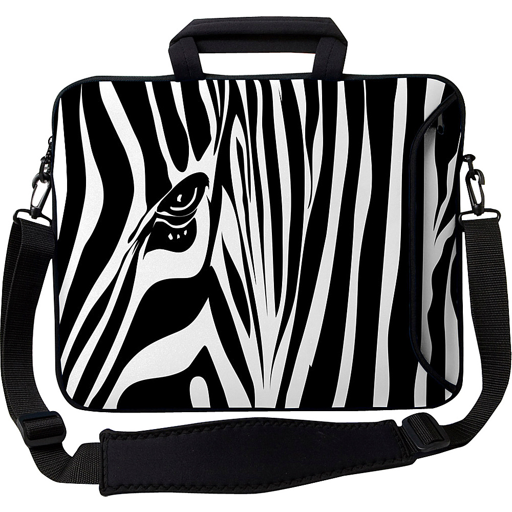 Designer Sleeves 13 Executive Laptop Sleeve Zebra Eye Designer Sleeves Electronic Cases