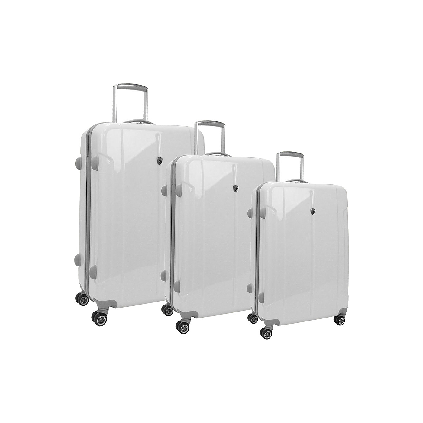 Olympia Tribune Polycarbonate 3 Piece Luggage Set