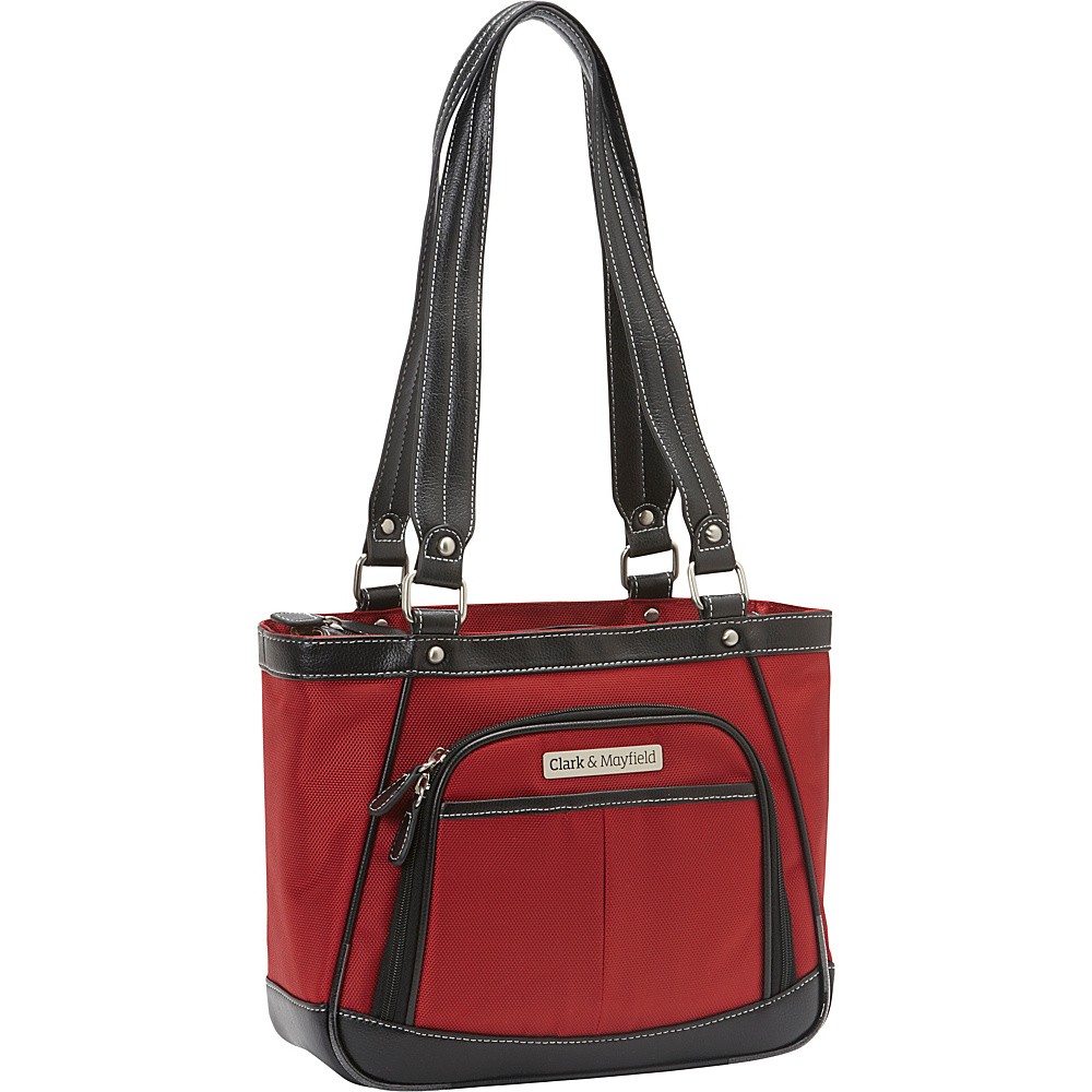 Clark Mayfield Sellwood Metro Mini Tablet Handbag 10.5 Red Clark Mayfield Women s Business Bags