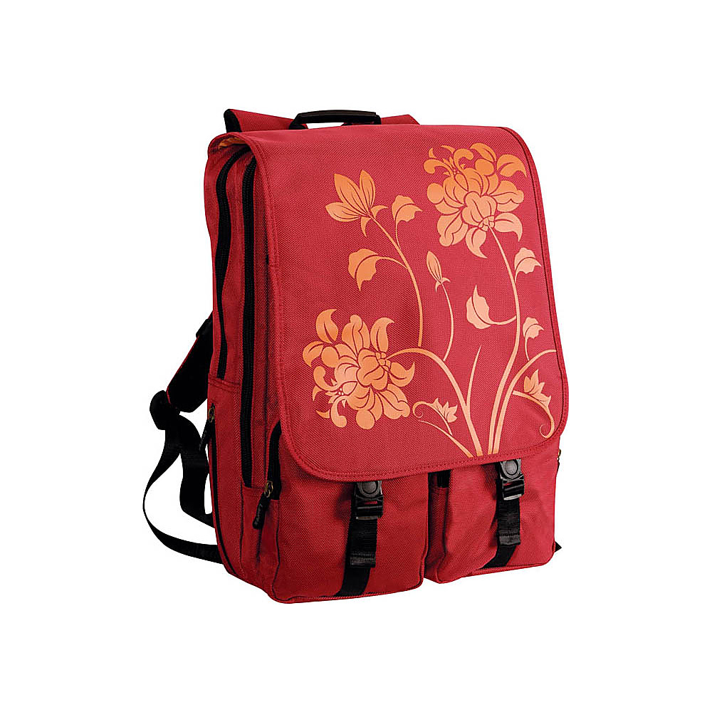 Laurex Laptop Backpack fits up to 17 Laptop Red