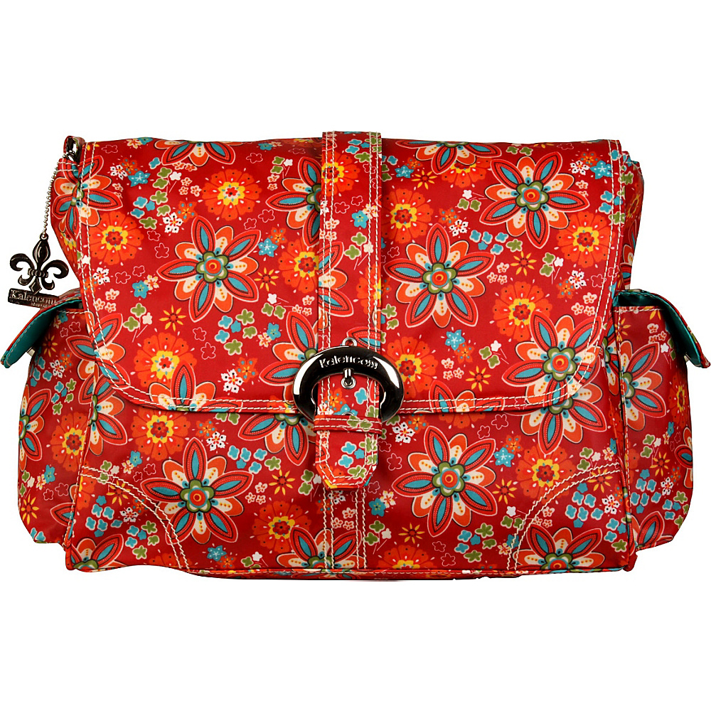 Kalencom Matte Coated Buckle Bag Primavera Floral Kalencom Diaper Bags Accessories