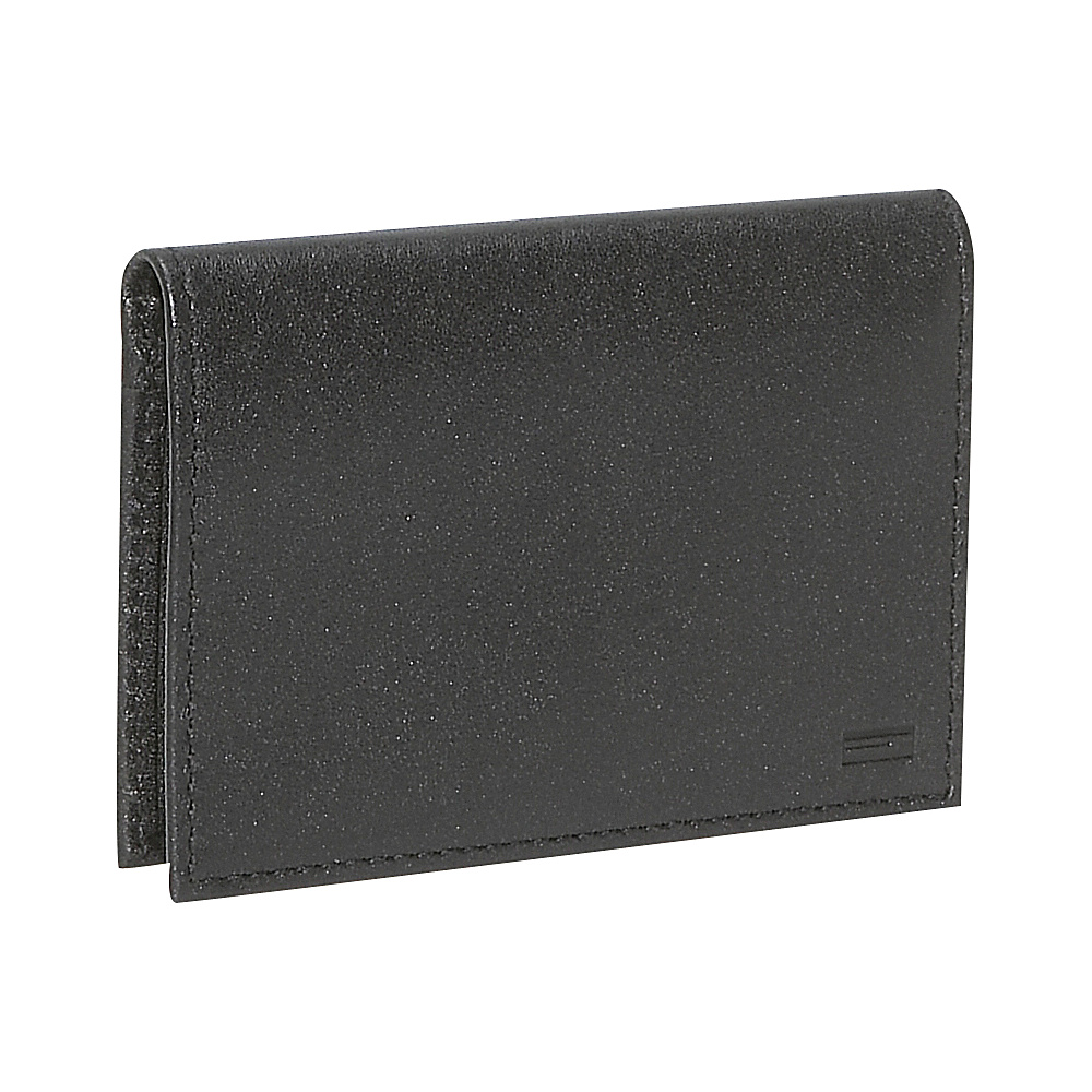 Hartmann Luggage Capital Card Case Black Leather