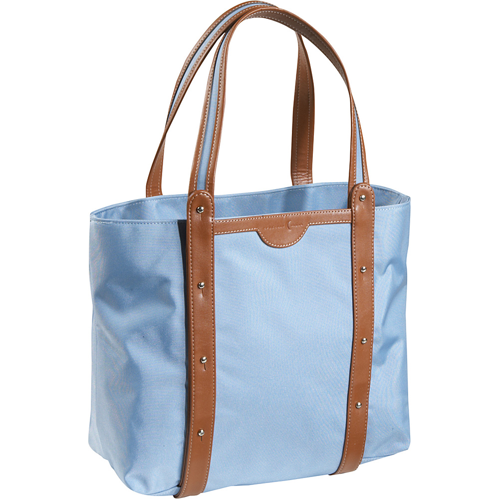 Crescent Moon Convertible Yoga Tote Blue Brown