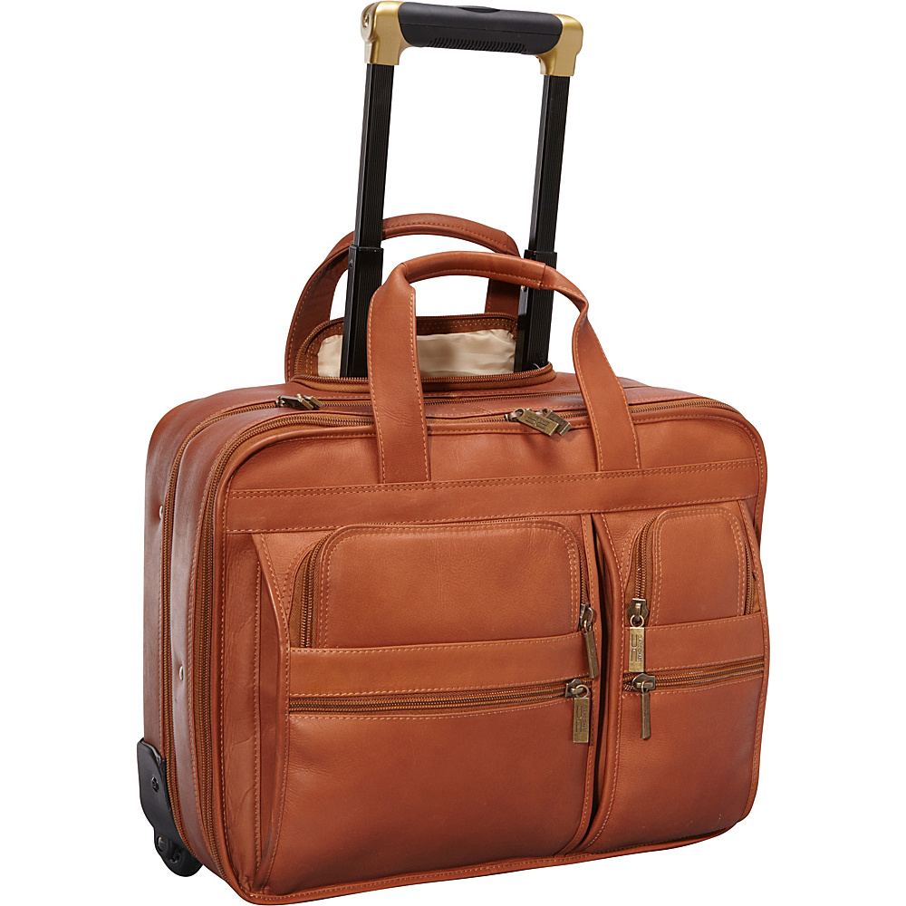 ClaireChase Rolling Computer Brief Saddle ClaireChase Wheeled Business Cases