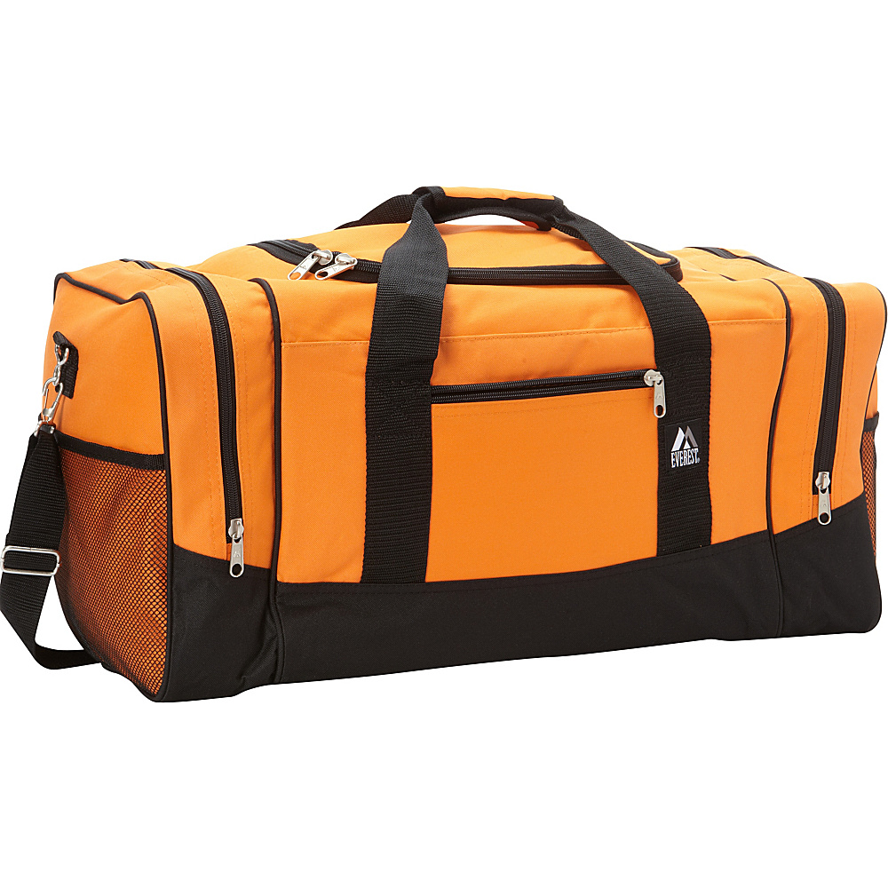 Everest 25 Sporty Gear Bag Orange Everest Travel Duffels