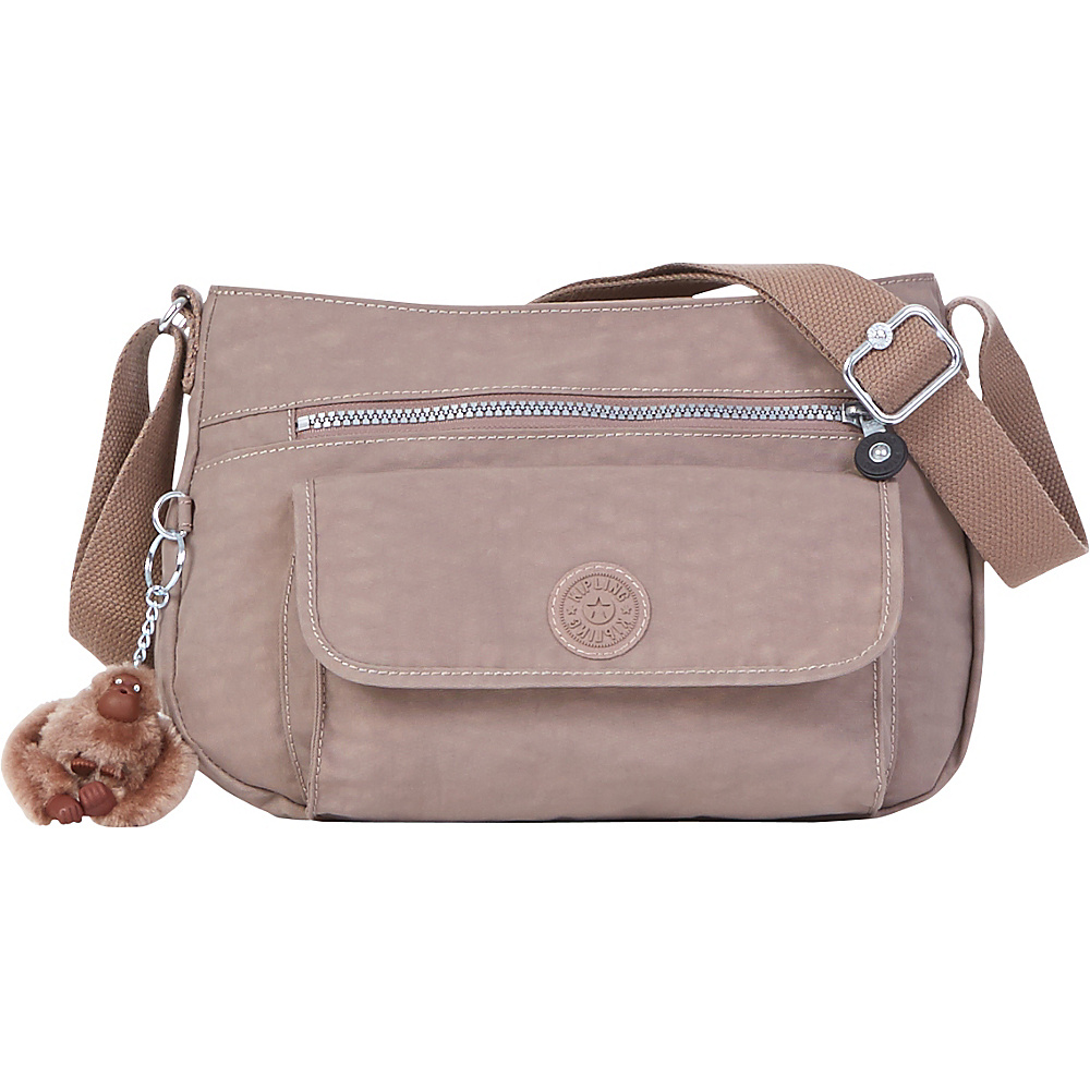 Kipling Syro Crossbody Bag Bran Kipling Fabric Handbags