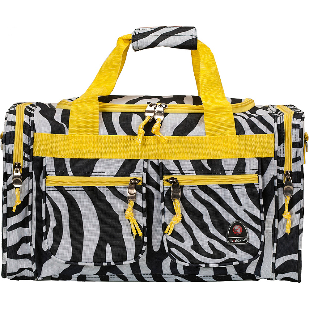 Rockland Luggage Freestyle 19 Tote Bag Lime Zebra Rockland Luggage Rolling Duffels