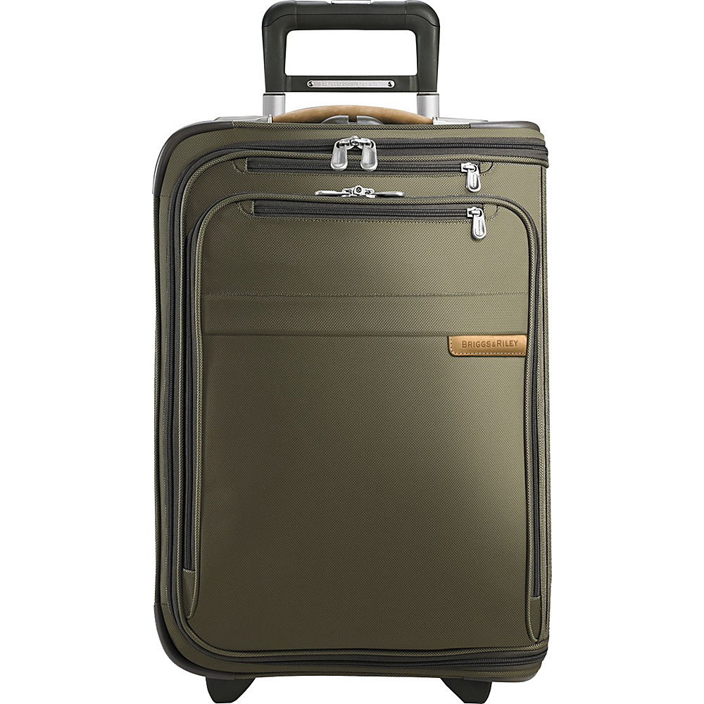 Briggs Riley Baseline Domestic Carry On Upright Garment Bag Olive Briggs Riley Garment Bags