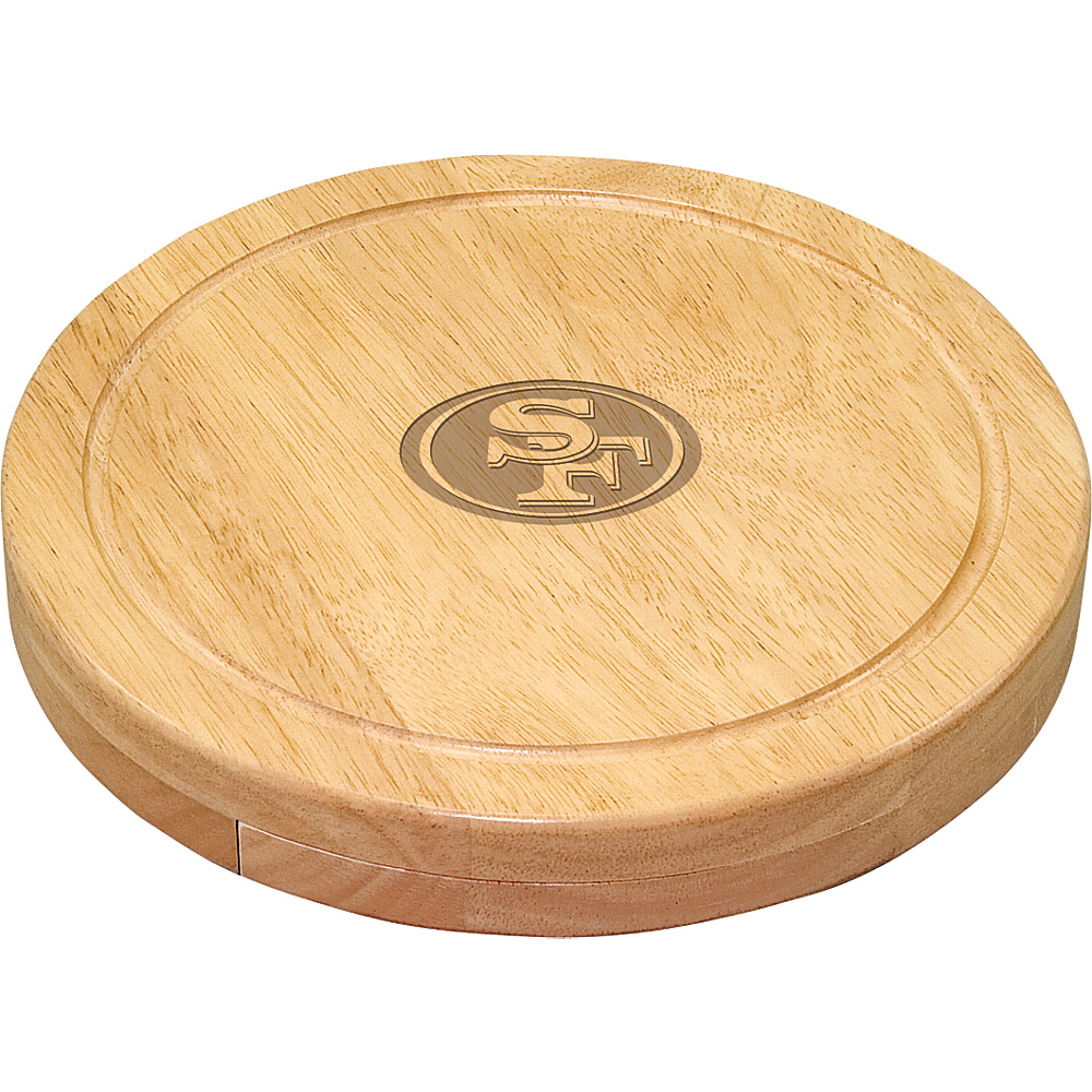 Picnic Time San Francisco 49ers Cheese Board Set San Francisco 49ers Picnic Time Outdoor Accessories