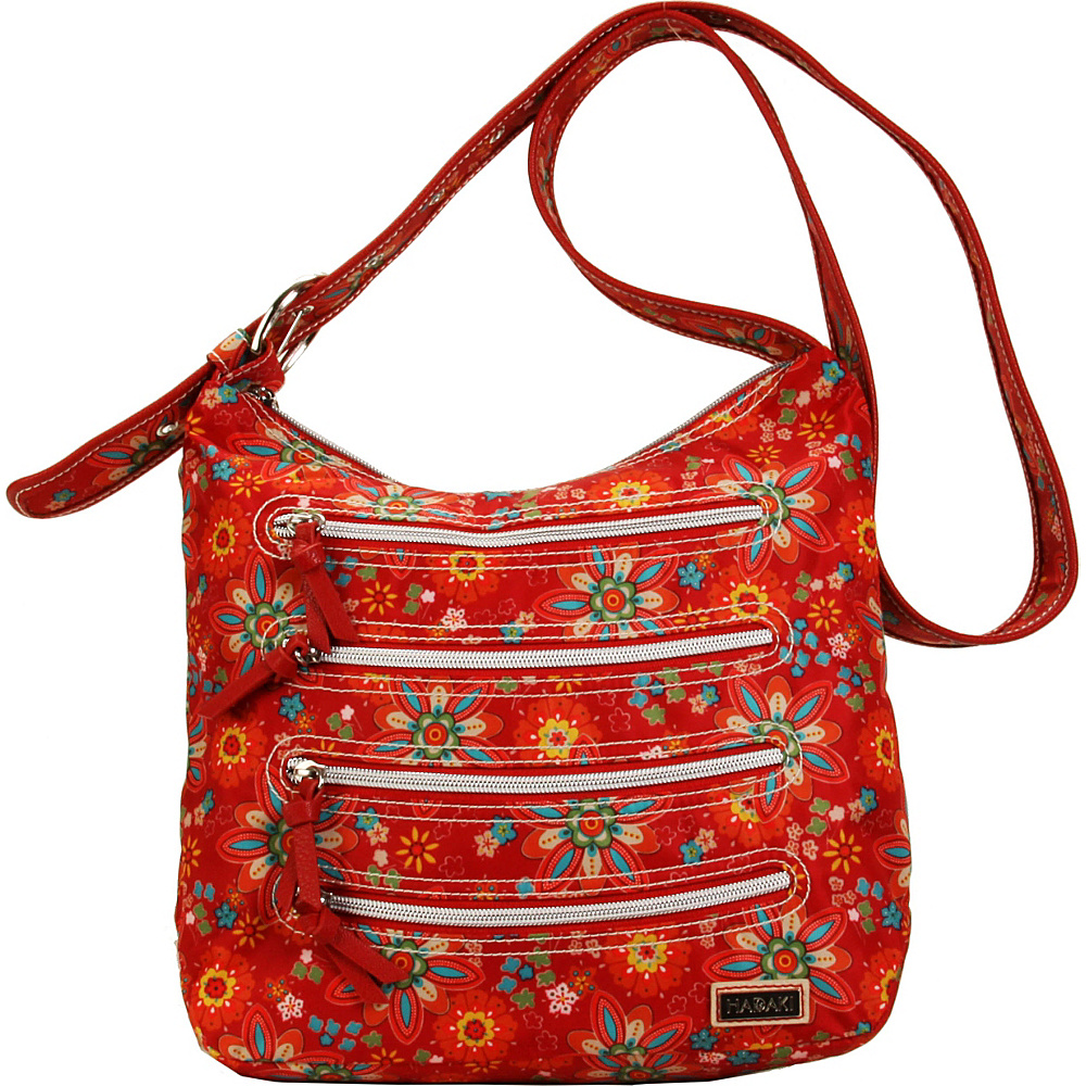 Hadaki Nylon Millipede Tote Primavera Floral Hadaki Fabric Handbags