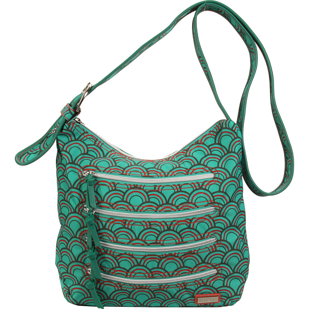 Hadaki Nylon Millipede Tote Primavera Sunrays Hadaki Fabric Handbags