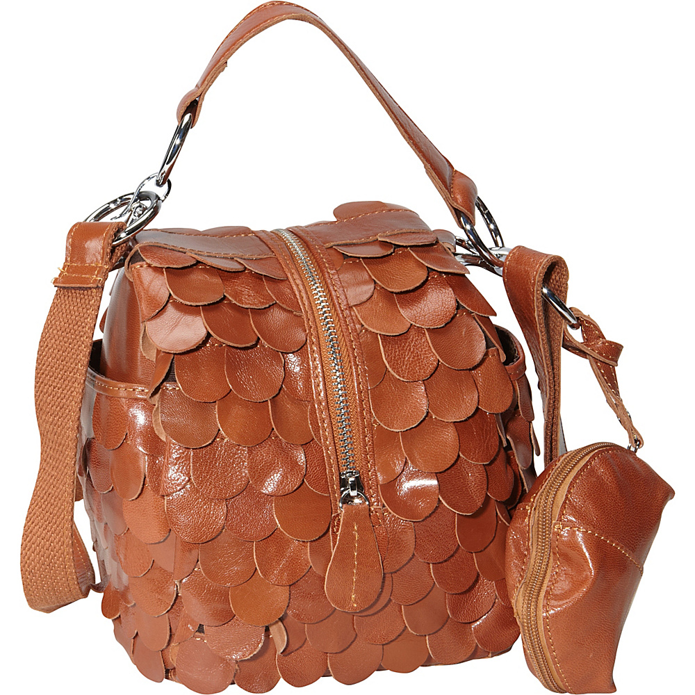 AmeriLeather Feesh Purse Brown AmeriLeather Leather Handbags
