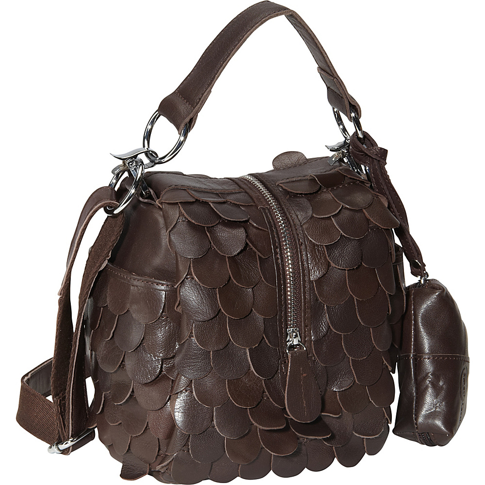AmeriLeather Feesh Purse Dark Brown AmeriLeather Leather Handbags