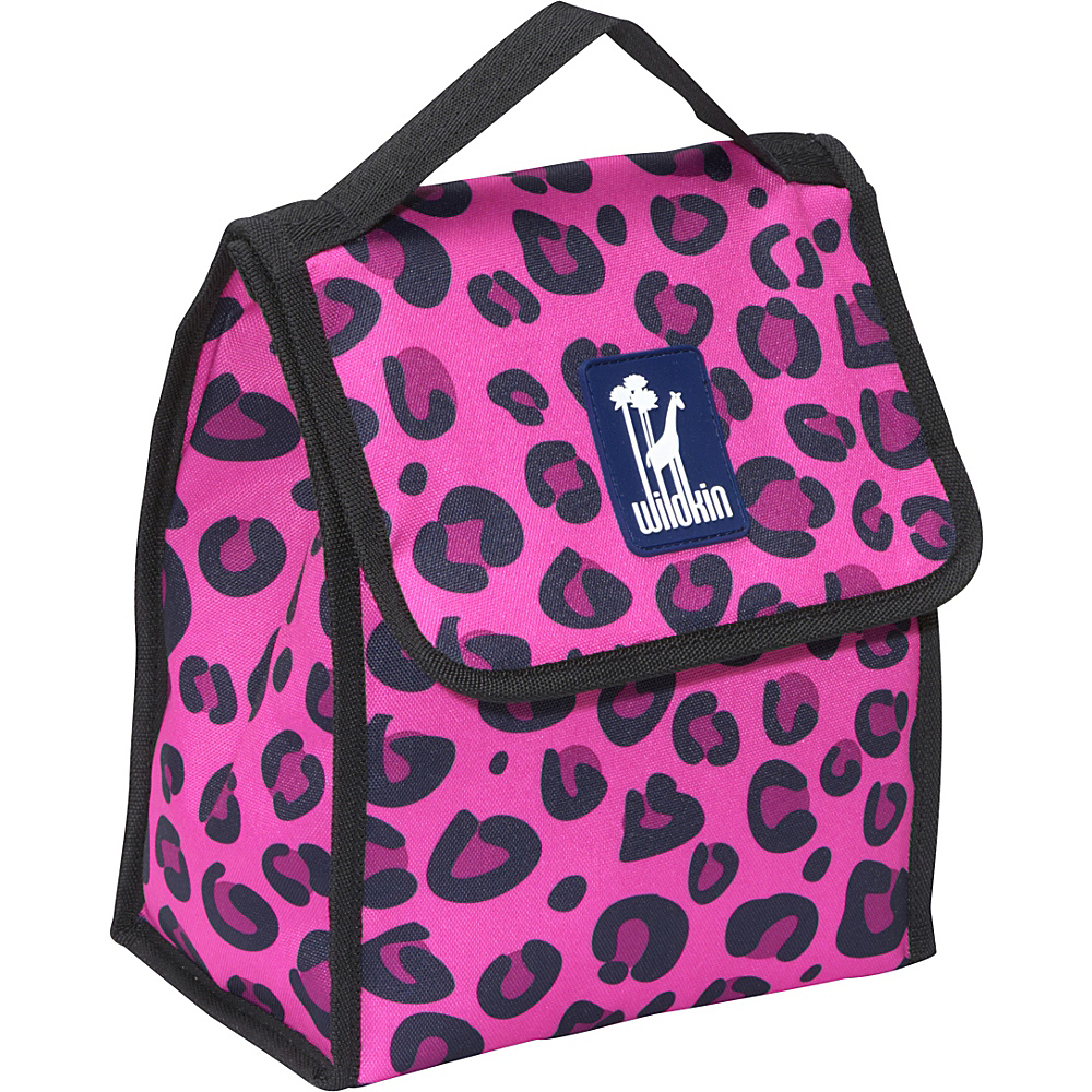 Wildkin Munch n Lunch Bag Pink Leopard Wildkin Travel Coolers
