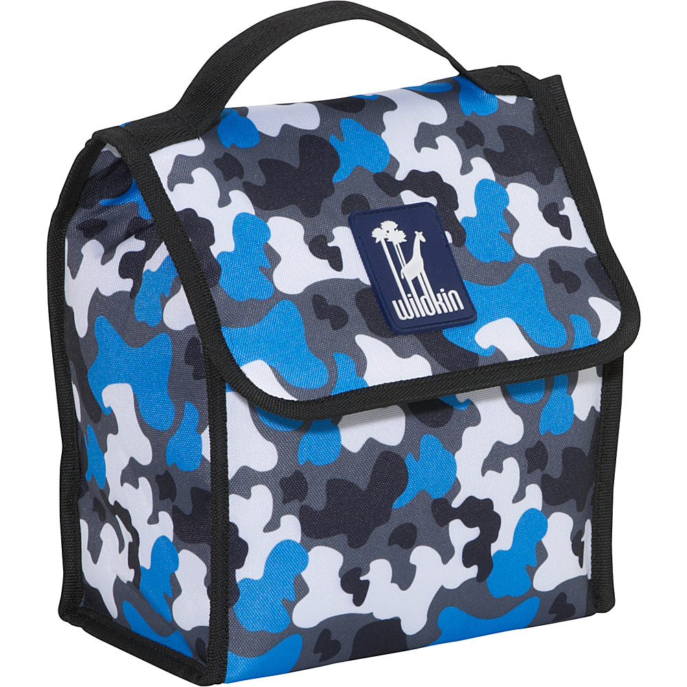 Wildkin Munch n Lunch Bag Blue Camo Wildkin Travel Coolers