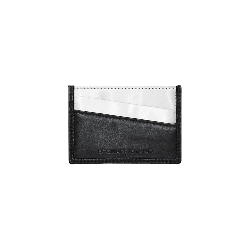 Stewart Stand Color Block Collection Card Stainless Steel Wallet RFID Black Stewart Stand Women s Wallets