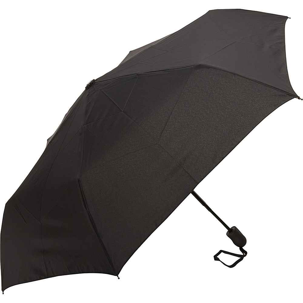 Samsonite Travel Accessories Compact Auto Open Close Umbrella Black Samsonite Travel Accessories Umbrellas and Rain Gear