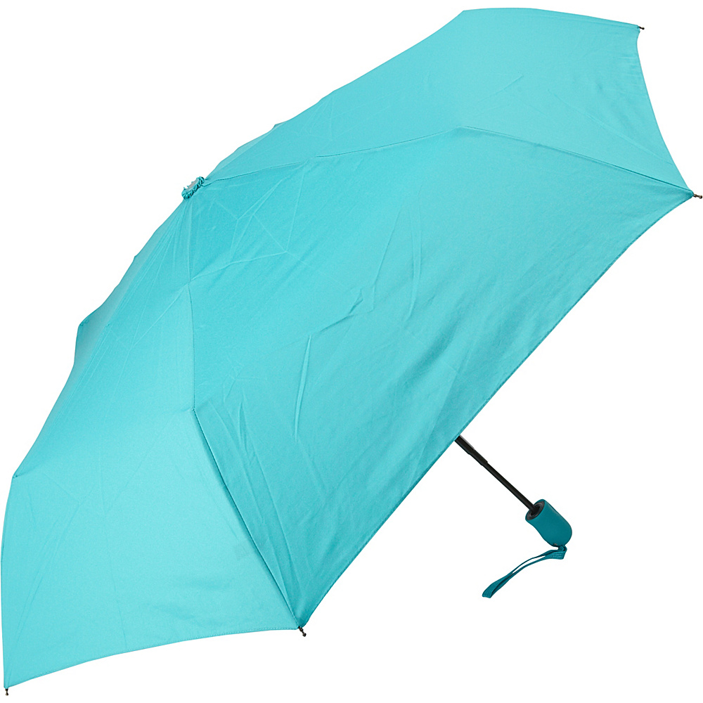 Samsonite Travel Accessories Compact Auto Open Close Umbrella Teal Samsonite Travel Accessories Umbrellas and Rain Gear