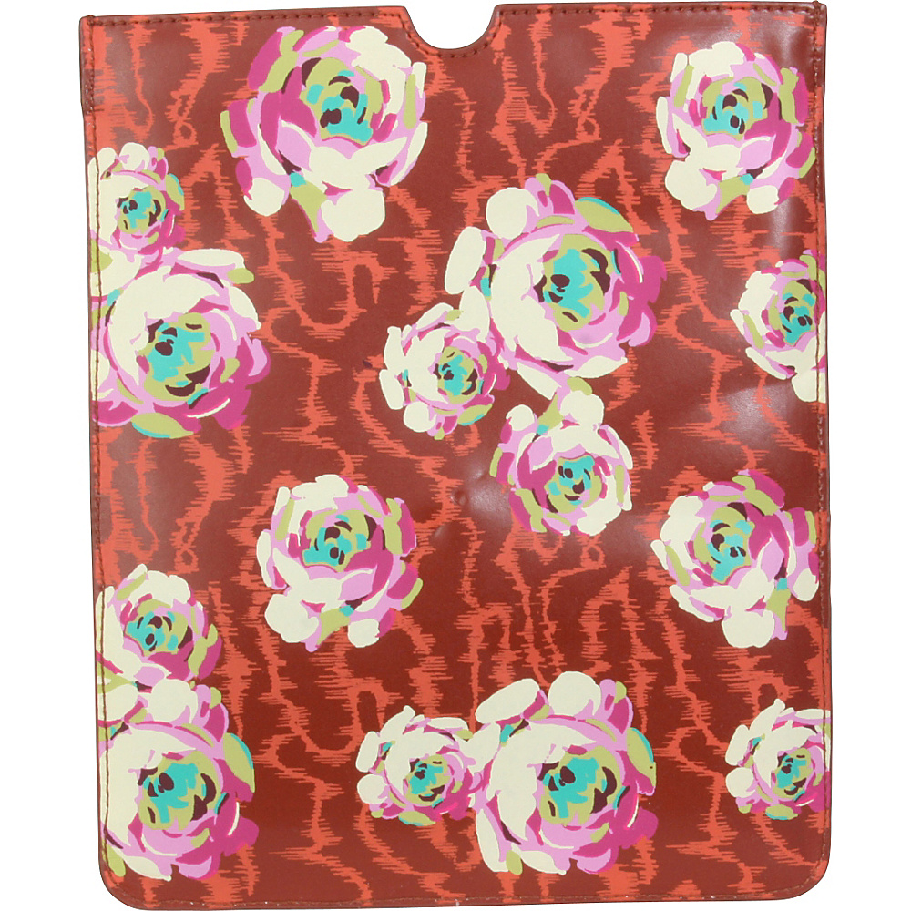 Amy Butler for Kalencom Lucy iPad Case Flowing Buds Clay Amy Butler for Kalencom Electronic Cases