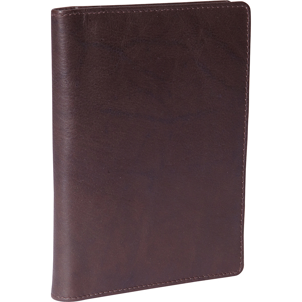 Budd Leather Leather Passport Case Brown Budd Leather Travel Wallets