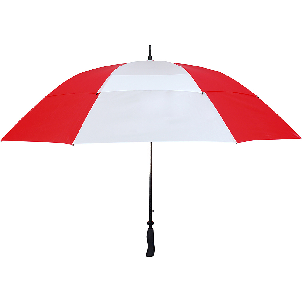 Leighton Umbrellas Tourney red white Leighton Umbrellas Umbrellas and Rain Gear