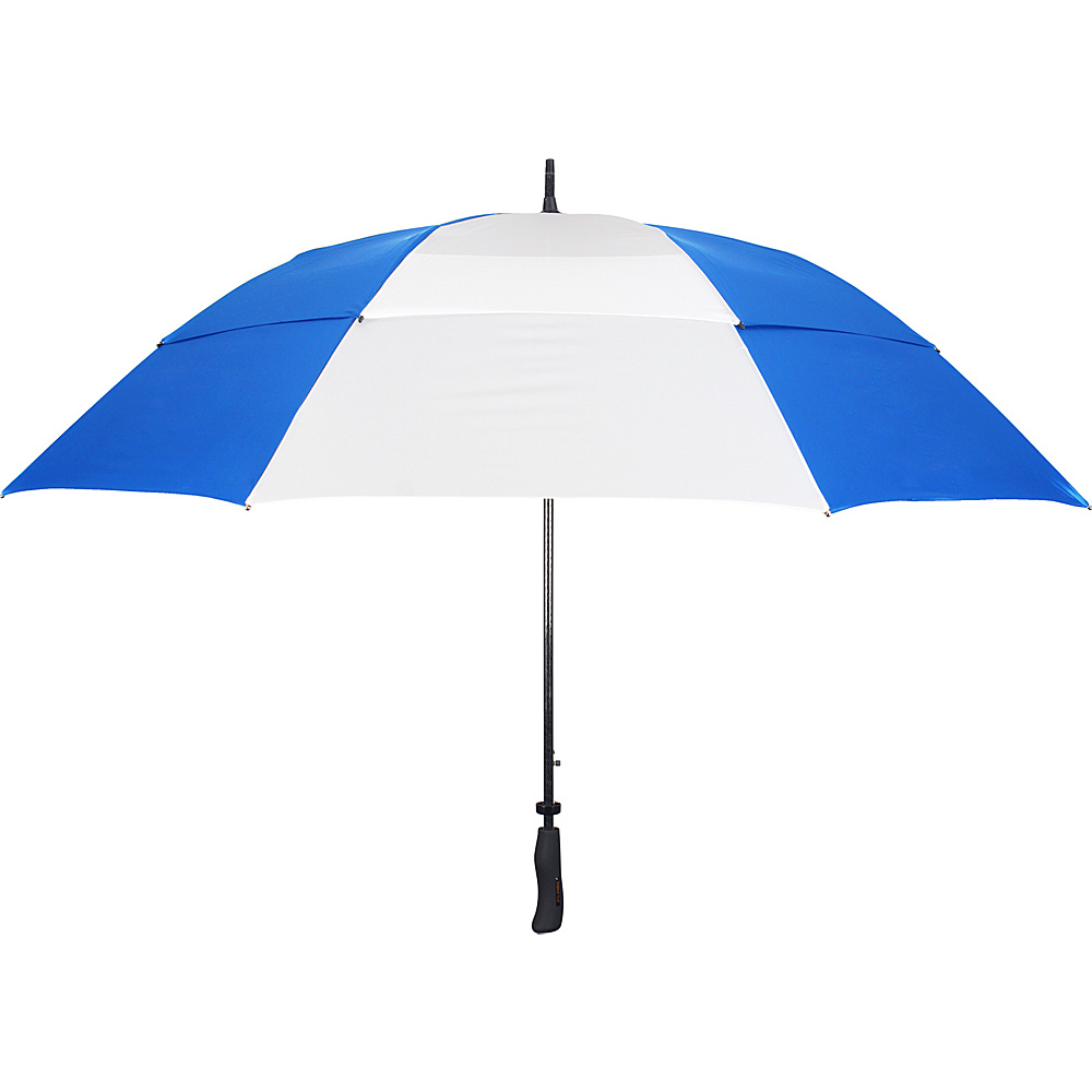 Leighton Umbrellas Tourney royal white Leighton Umbrellas Umbrellas and Rain Gear