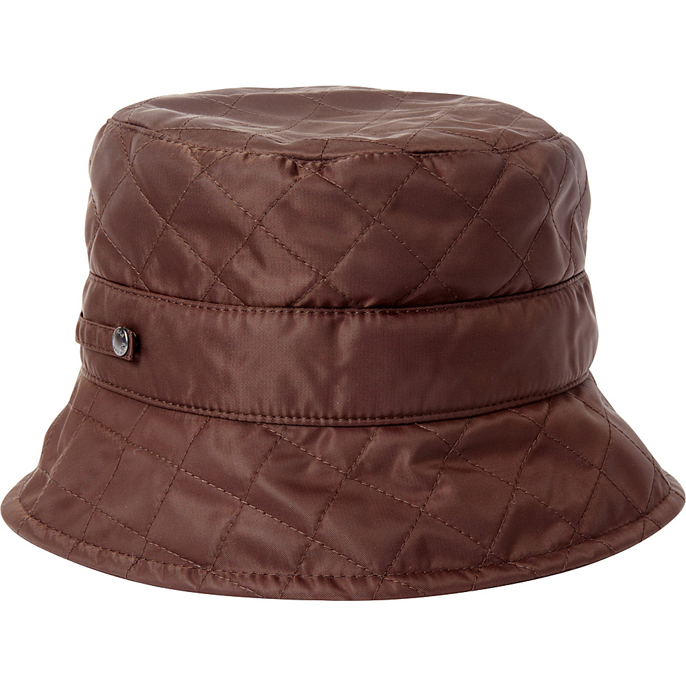 Betmar New York Quilted Bucket Chocolate Betmar New York Hats Gloves Scarves