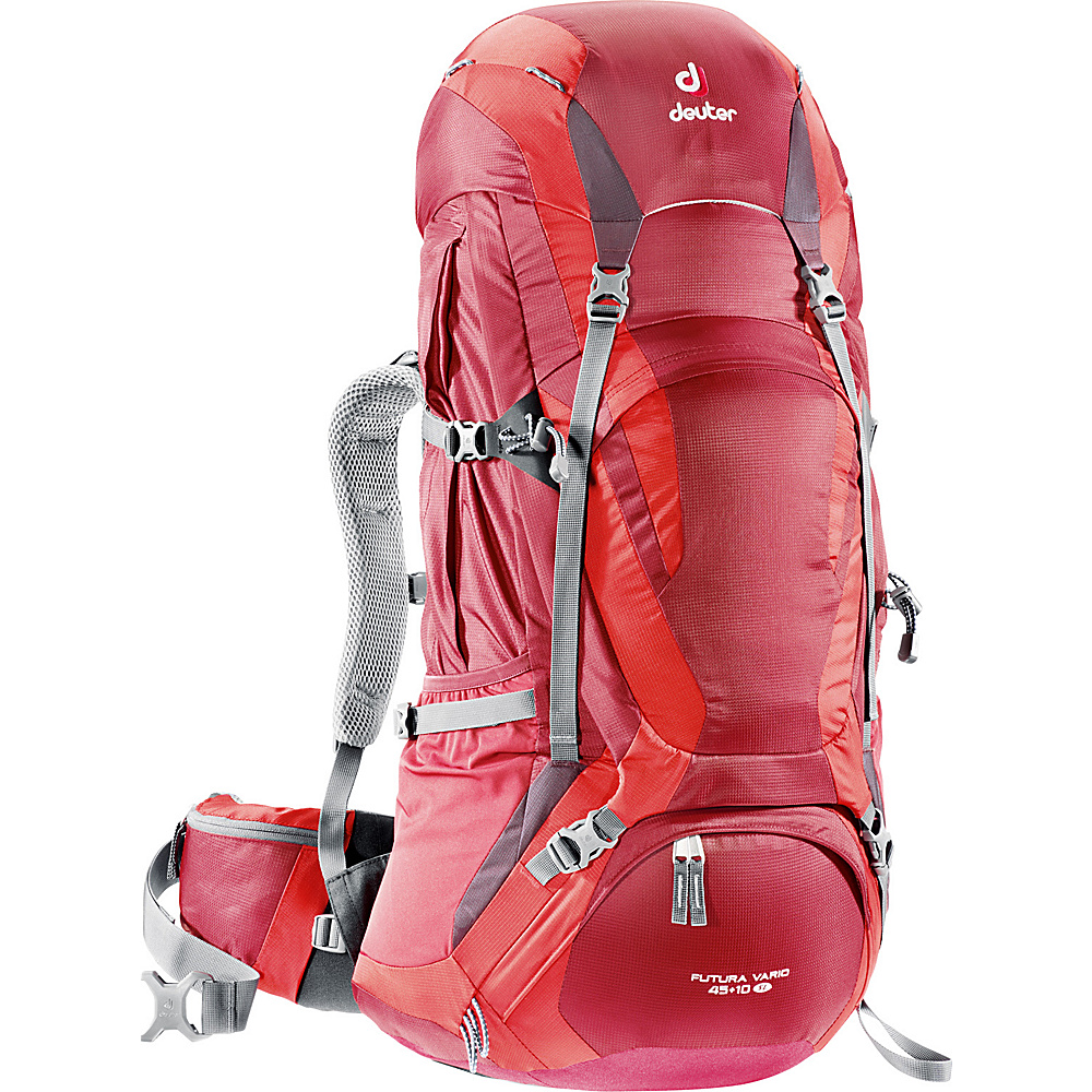 Deuter Futura Vario Pro 45 10 SL Cranberry Fire Aubergine Deuter Day Hiking Backpacks