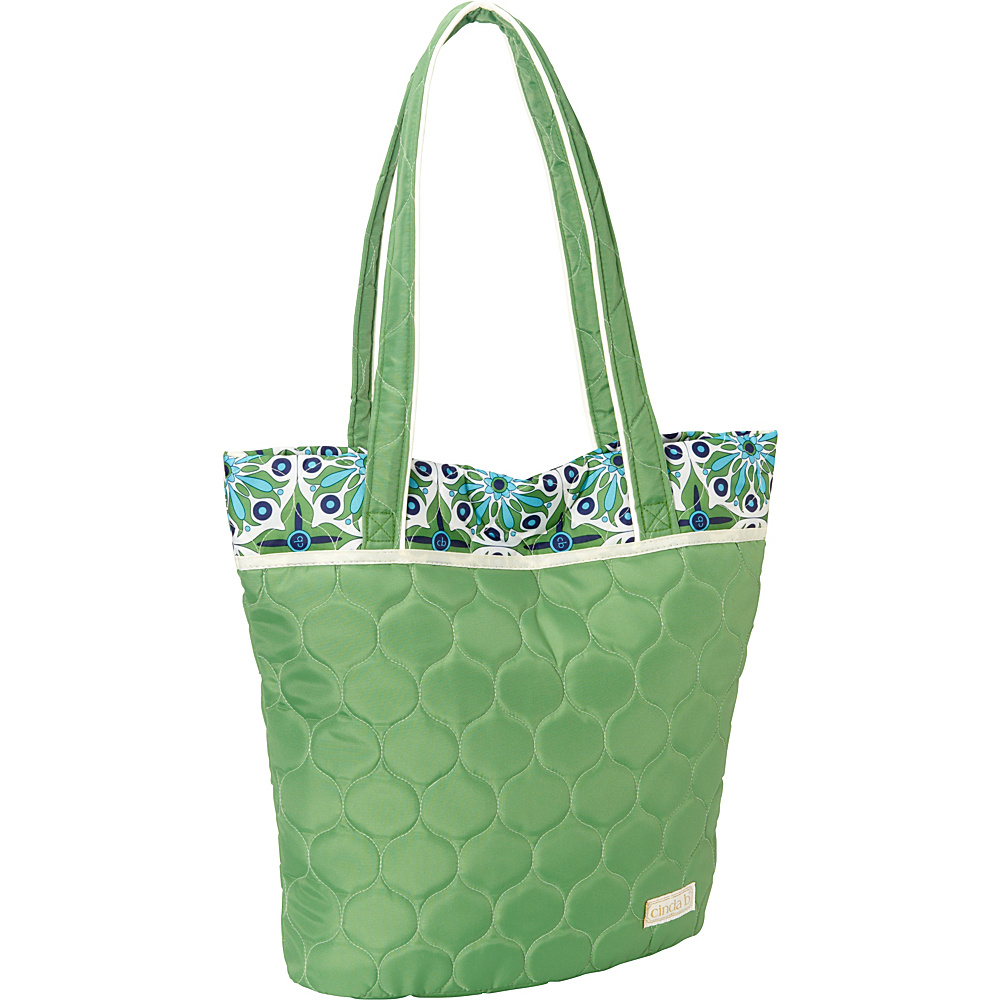 cinda b Essentials Tote Verde Bonita cinda b Fabric Handbags