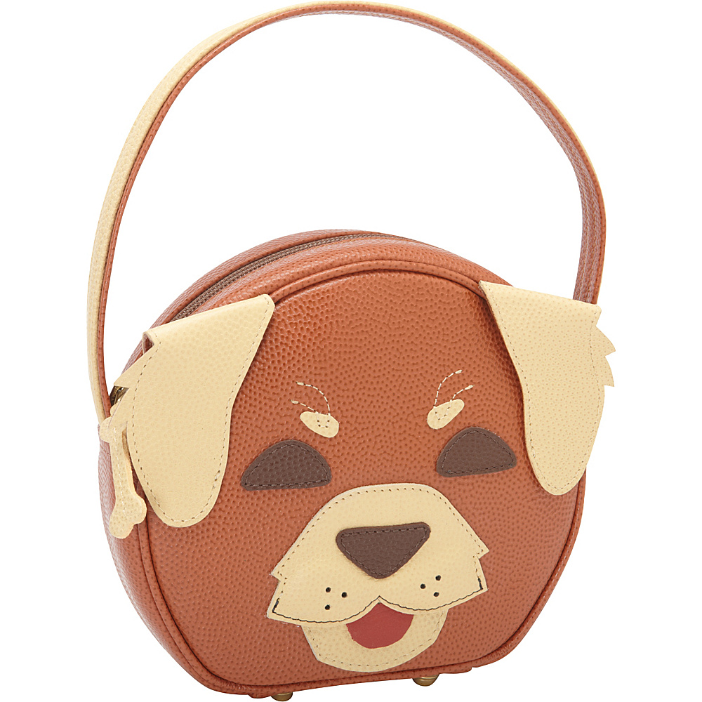 J. P. Ourse Cie. Pet Face Day Bag Spice Beige Doggie J. P. Ourse Cie. Leather Handbags