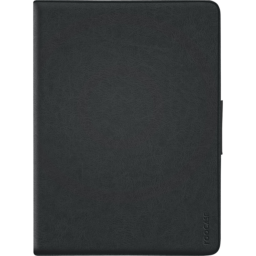 rooCASE Rotating 360 Dual View Folio Case for iPad Air 1 2 Black rooCASE Electronic Cases