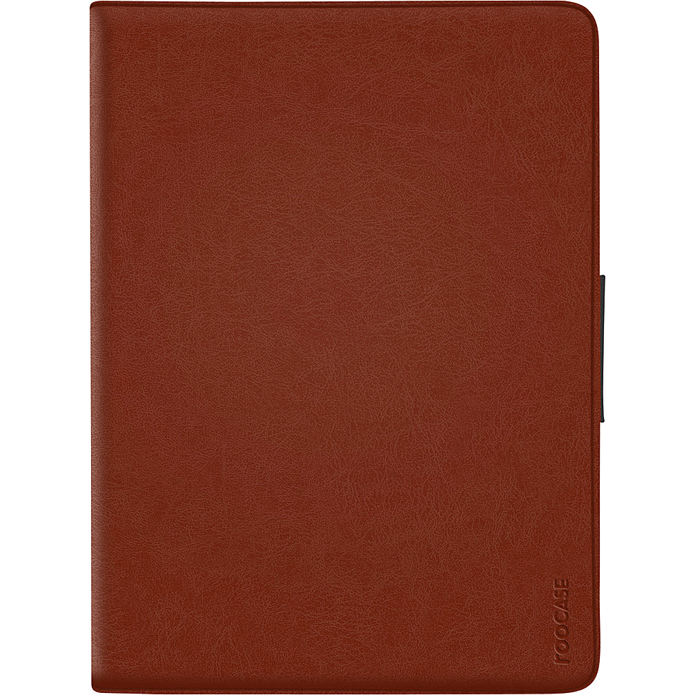 rooCASE Rotating 360 Dual View Folio Case for iPad Air 1 2 Brown rooCASE Electronic Cases
