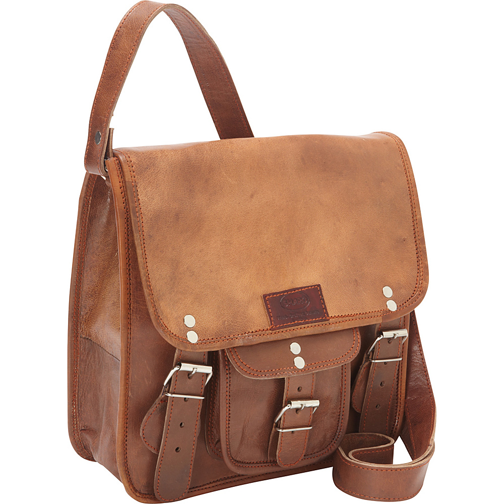 Sharo Leather Bags Small Cross Body Messenger Bag Brown Sharo Leather Bags Leather Handbags