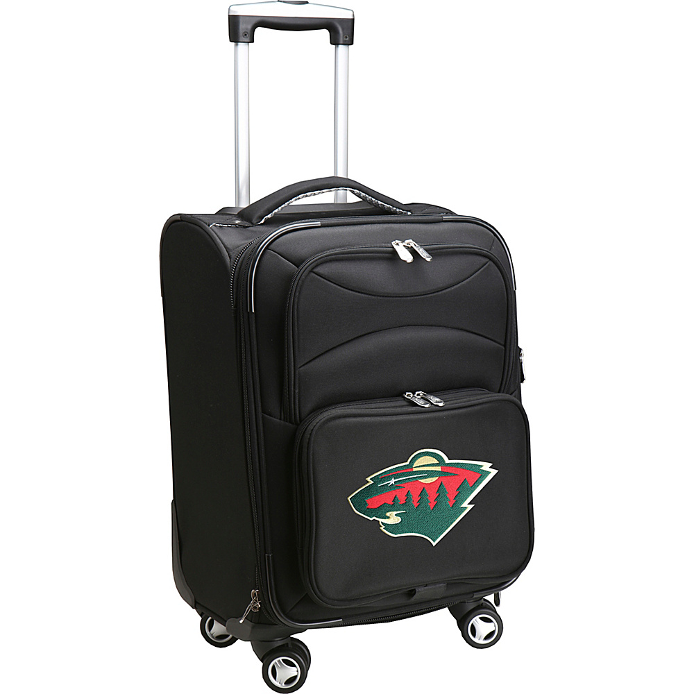 Denco Sports Luggage NHL 20 Domestic Carry On Spinner Minnesota Wild Denco Sports Luggage Softside Carry On