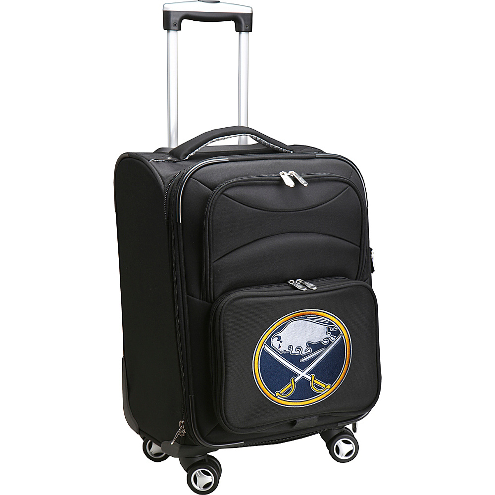 Denco Sports Luggage NHL 20 Domestic Carry On Spinner Buffalo Sabres Denco Sports Luggage Softside Carry On