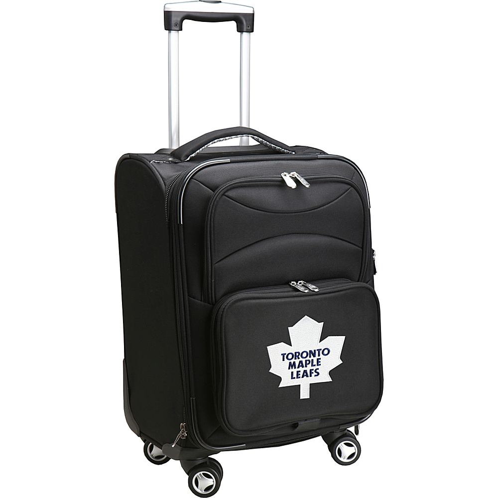 Denco Sports Luggage NHL 20 Domestic Carry On Spinner Toronto Maple Leafs Denco Sports Luggage Softside Carry On