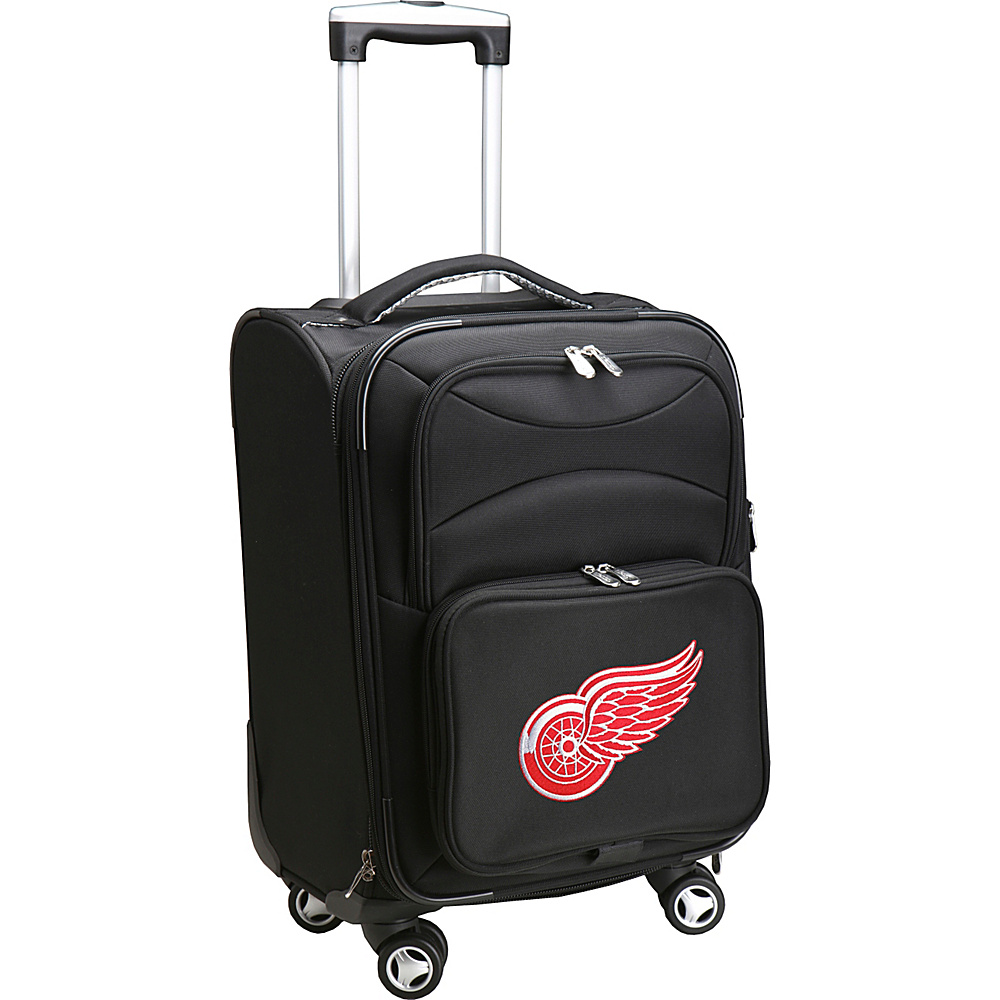 Denco Sports Luggage NHL 20 Domestic Carry On Spinner Detroit Red Wings Denco Sports Luggage Softside Carry On