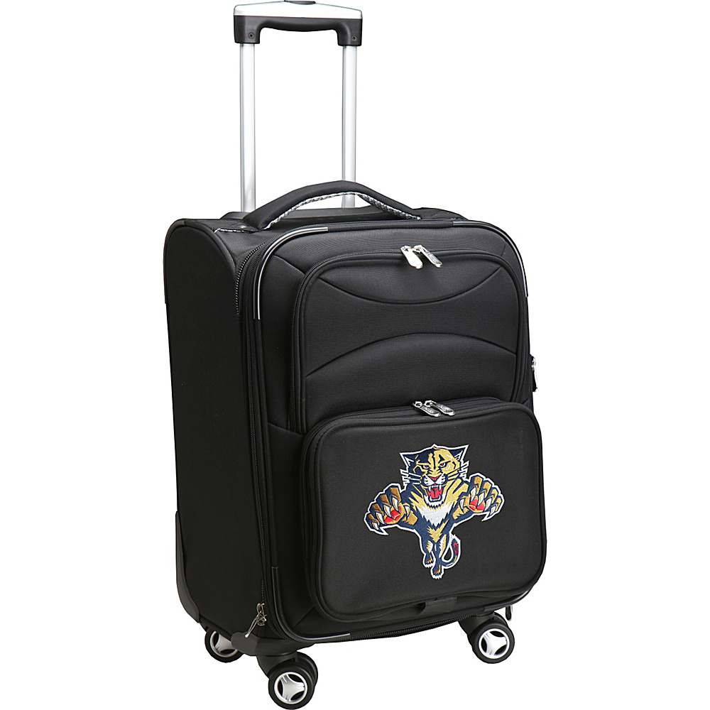 Denco Sports Luggage NHL 20 Domestic Carry On Spinner Florida Panthers Denco Sports Luggage Softside Carry On