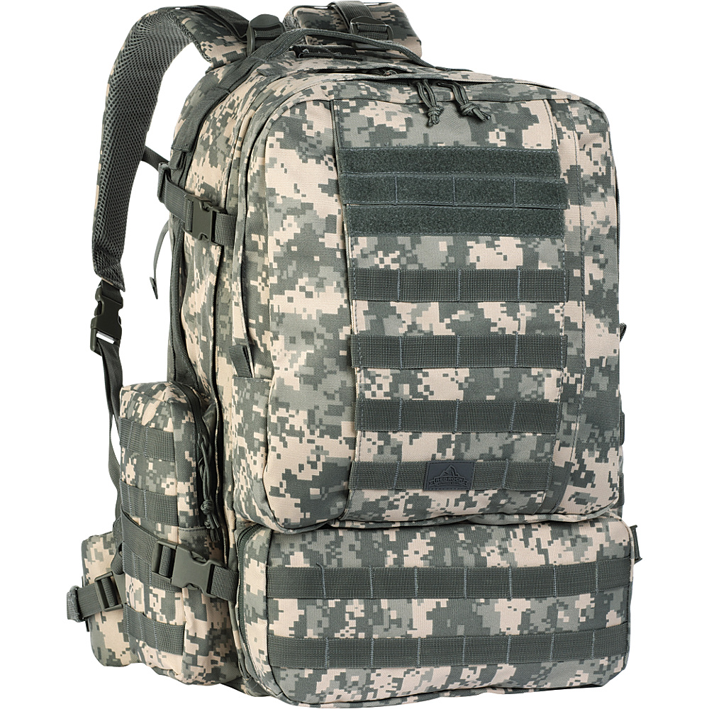 Red Rock Outdoor Gear Diplomat Pack ACU Camouflage Red Rock Outdoor Gear Day Hiking Backpacks