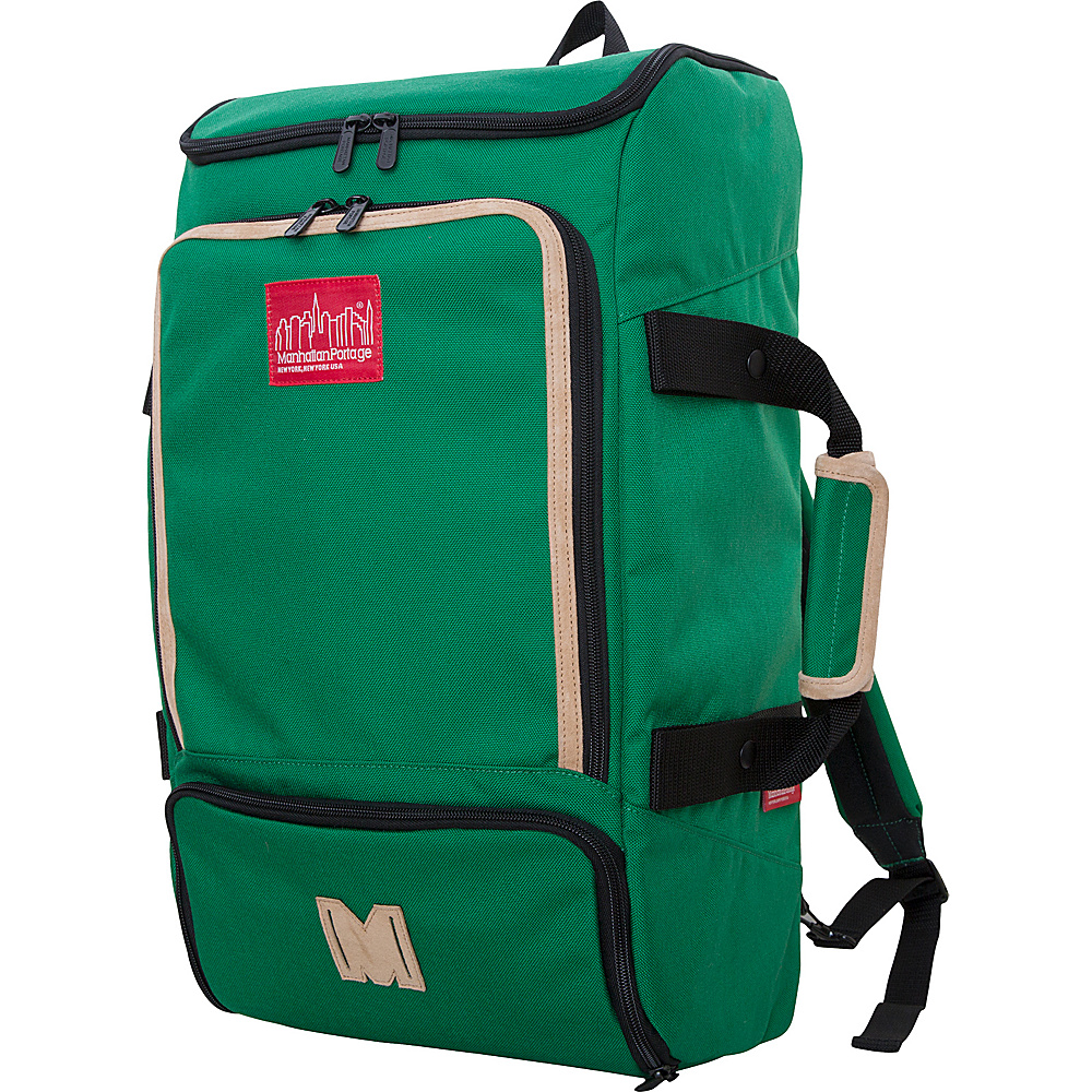 Manhattan Portage Ludlow Convertible Backpack Green Manhattan Portage Travel Backpacks