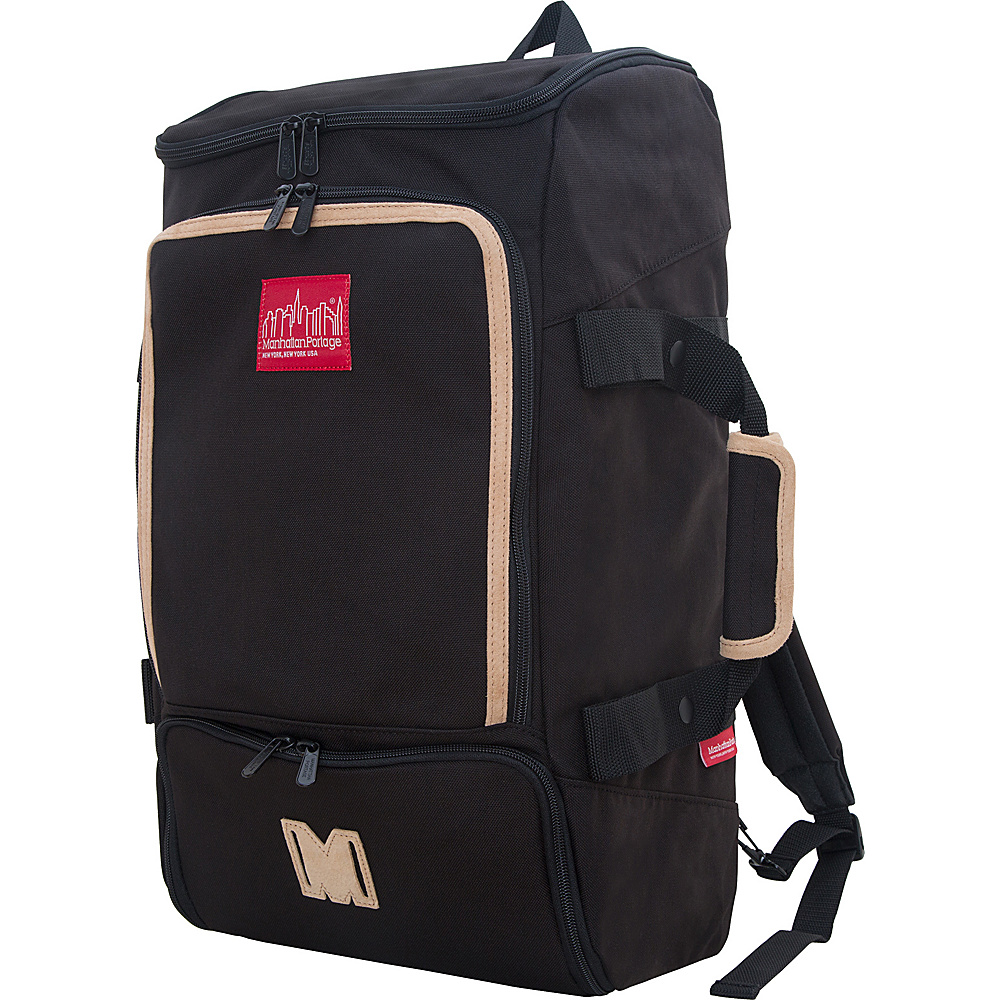 Manhattan Portage Ludlow Convertible Backpack Black Manhattan Portage Travel Backpacks