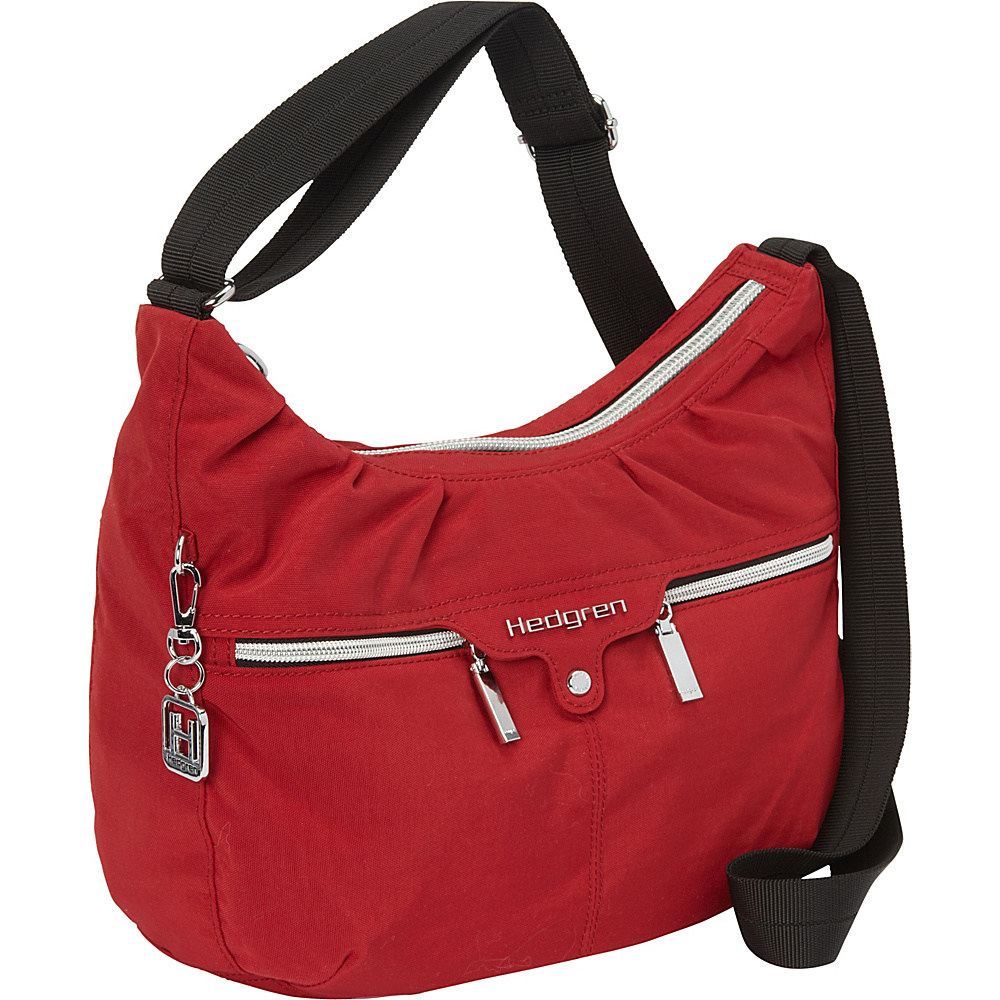 Hedgren Clapham Small Crossbody Bag Chilli Pepper Red Hedgren Fabric Handbags