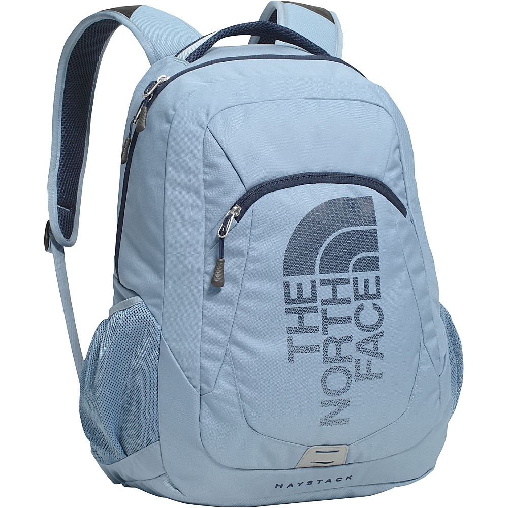 The North Face Haystack Laptop Backpack Faded Denim Cosmic Blue The North Face Business Laptop Backpacks