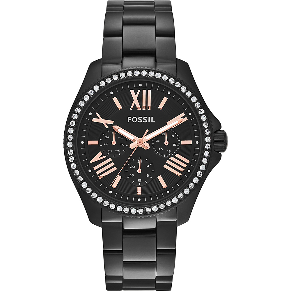 Fossil Cecile Multifunction Stainless Steel Watch Black Fossil Watches