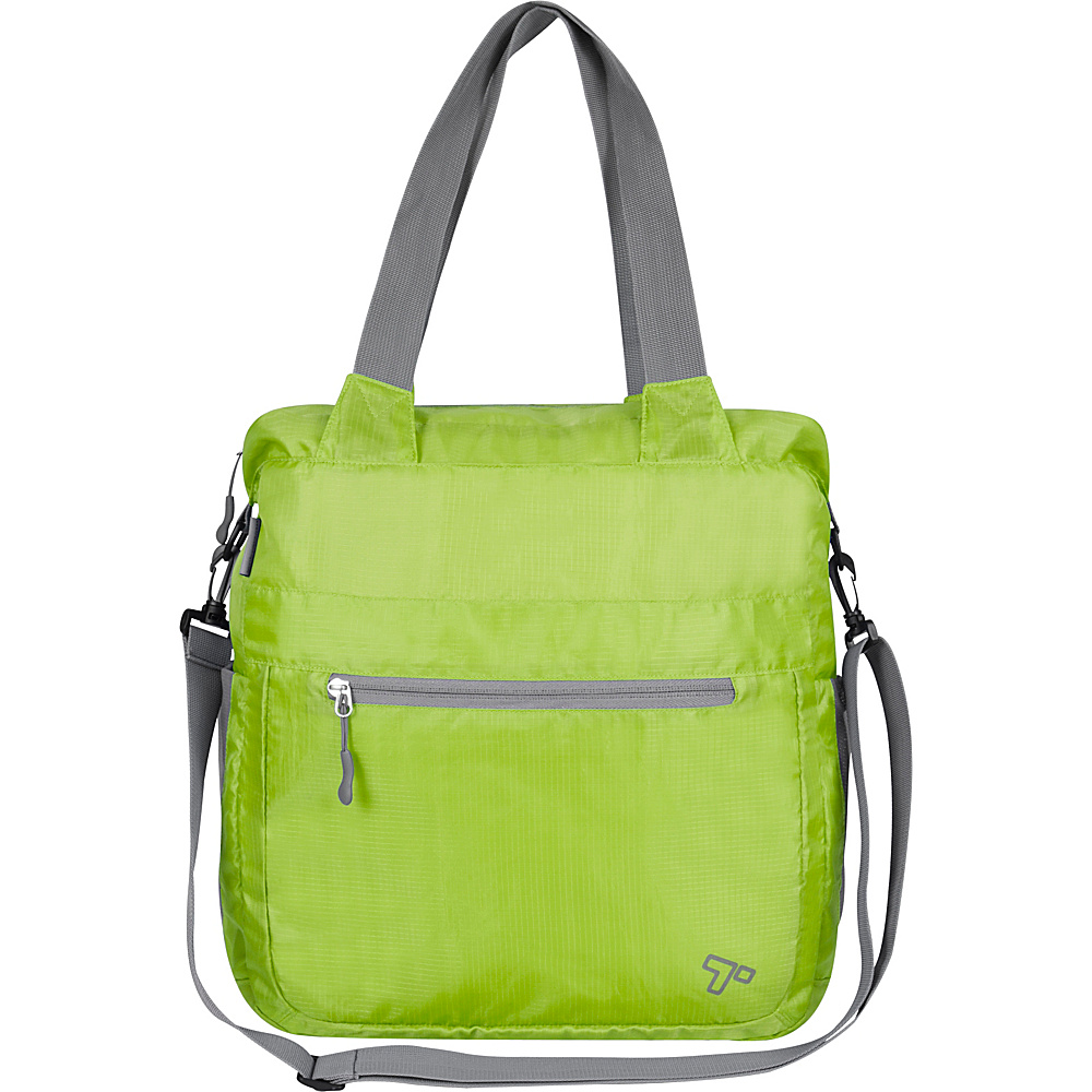 Travelon Packable Crossbody Tote Lime Travelon Packable Bags