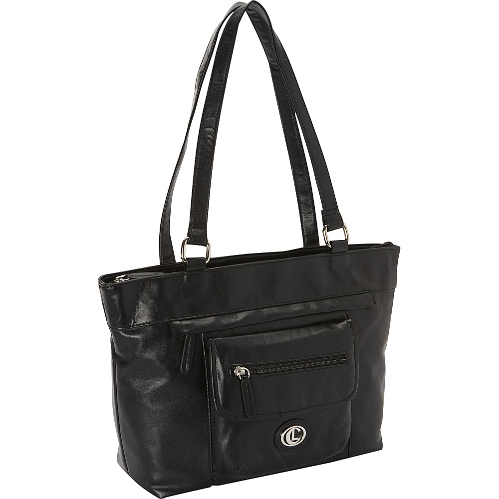 Aurielle Carryland Super Touch Tote Black Aurielle Carryland Manmade Handbags