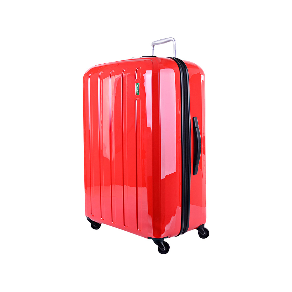 Lojel Lucid Medium Luggage Red Lojel Hardside Checked