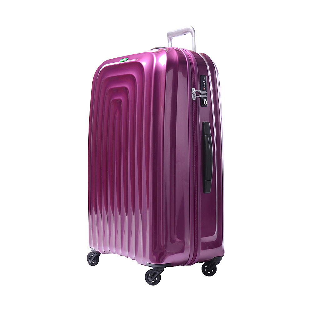 Lojel Wave XL Luggage Violet Lojel Hardside Checked