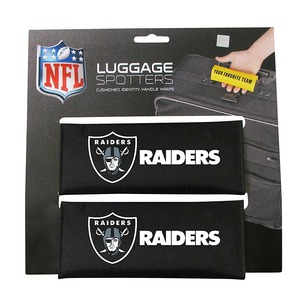 Luggage Spotters NFL Oakland Raiders Luggage Spotter Black Luggage Spotters Luggage Accessories